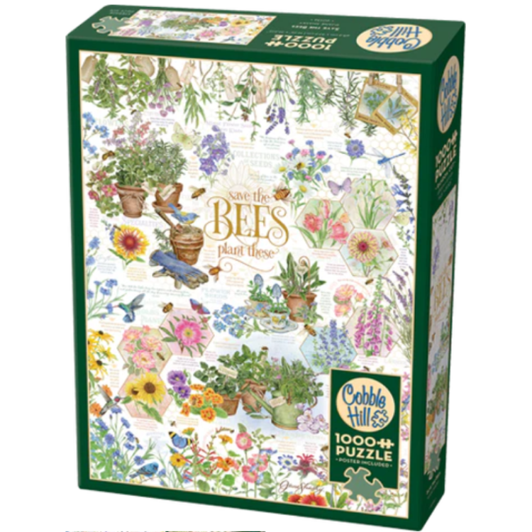 Cobble Hill Save The Bees 1000 Piece Puzzle