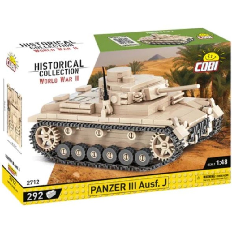 Cobi 2712 Historical Collection World War II Panzer III Ausf. J