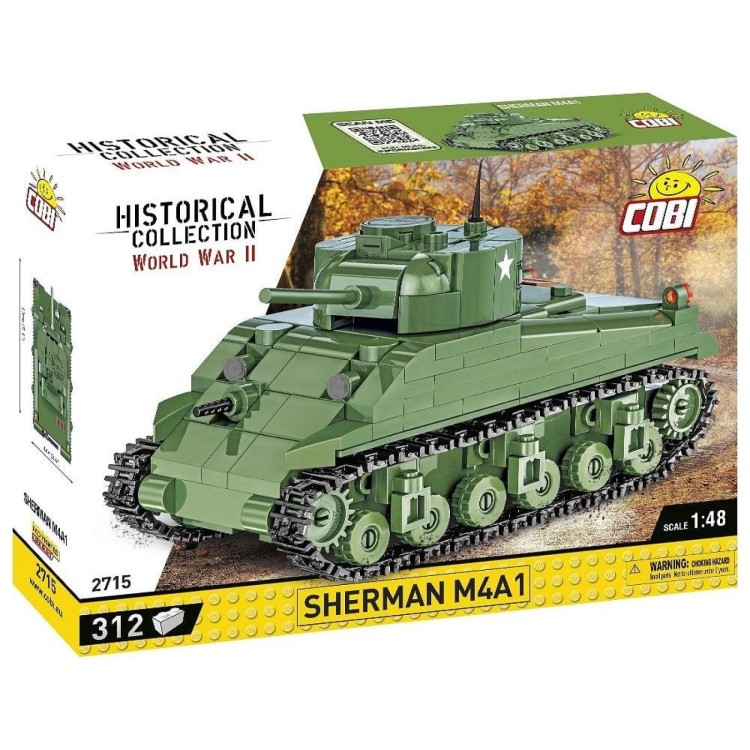 Cobi 2715 Historical Collection World War II Sherman M4A1