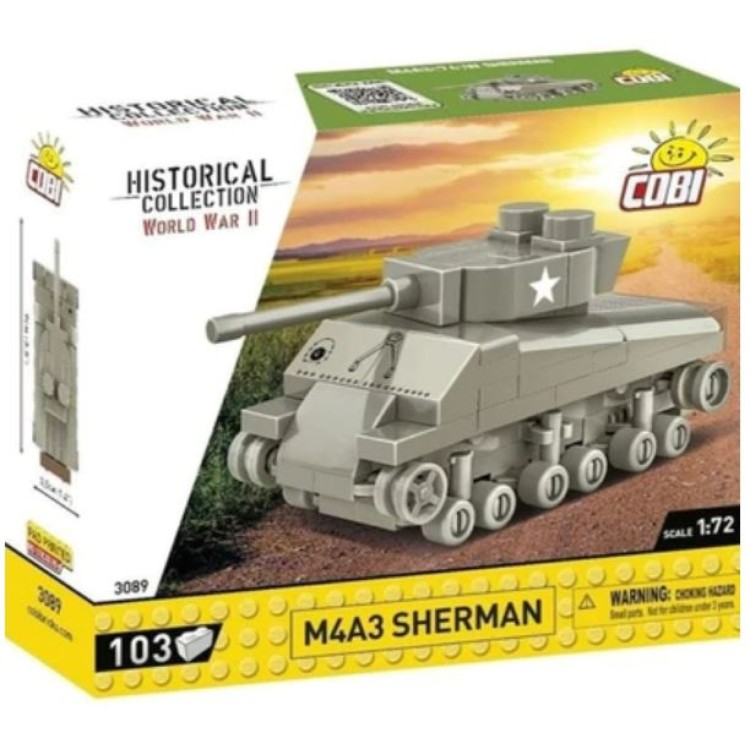 Cobi 3089 Historical Collection World War II M4A3 Sherman 