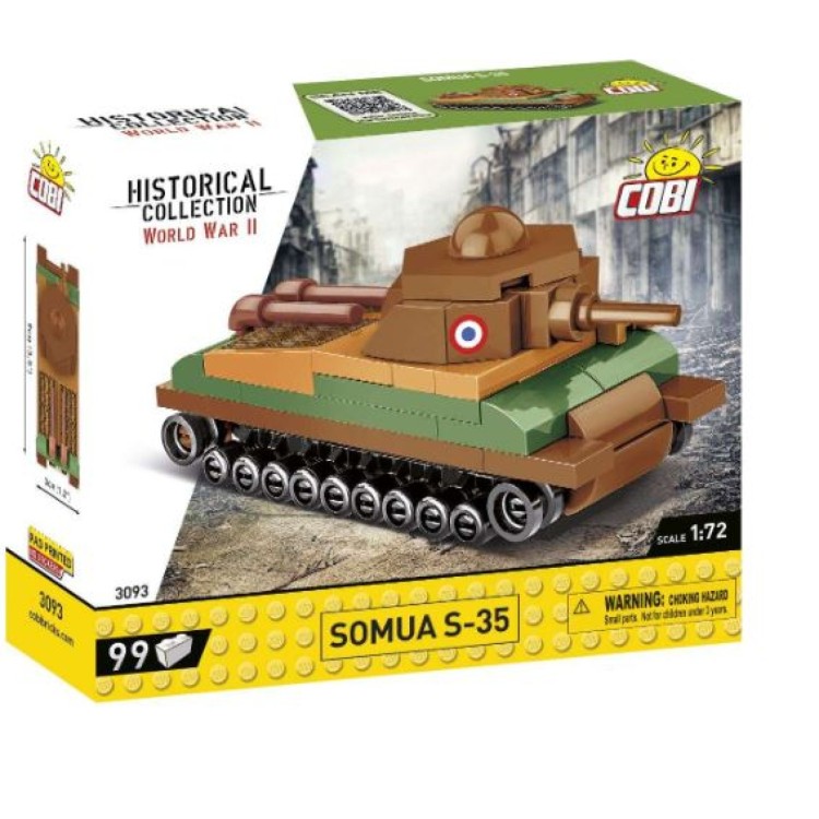 Cobi 3093 Historical Collection World War II Somua S-35