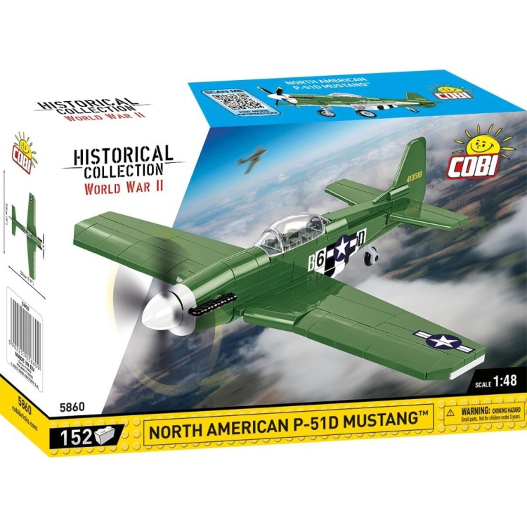 Cobi 5860 Historical Collection World War II North American P-51D Mustang