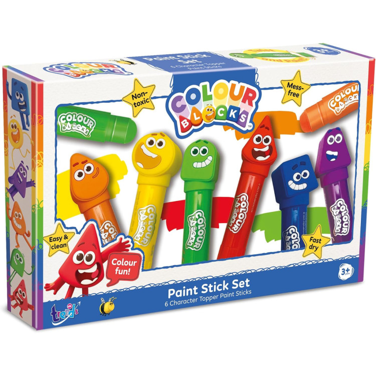 Colour Blocks Paint Stick Set