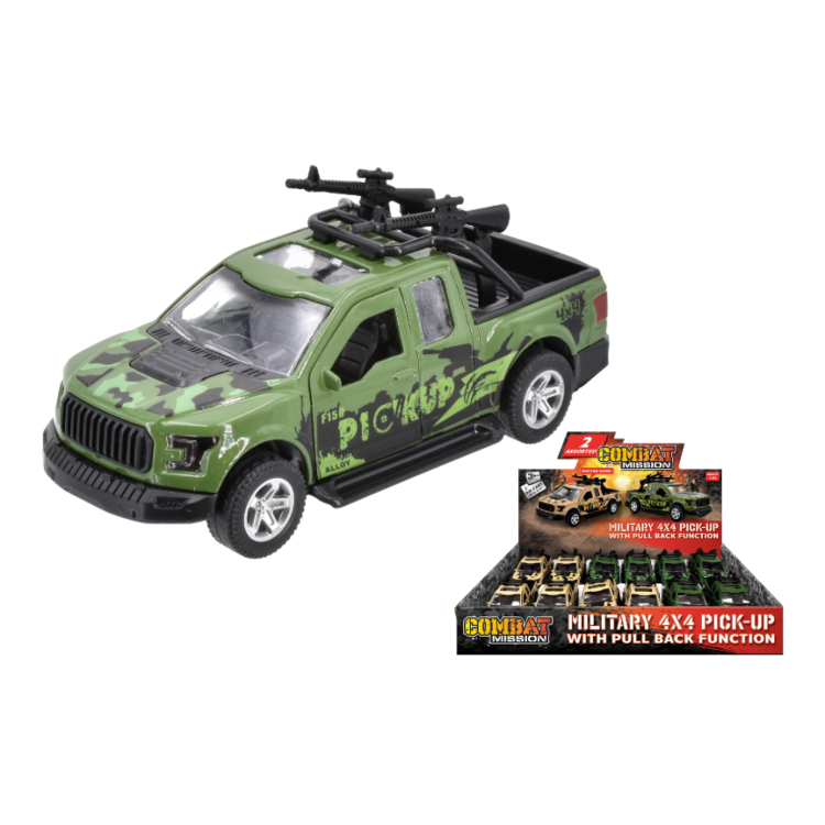 KTL Combat Mission Military 4x4 With Moving Guns TY7907