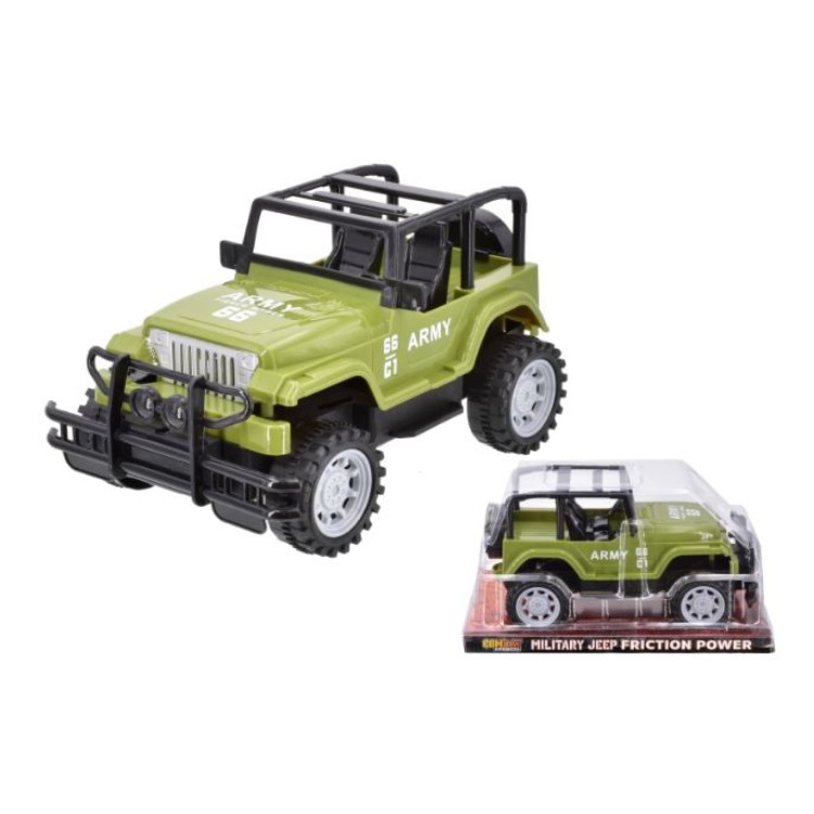 Combat Mission Military Jeep With Friction Motor TY7854