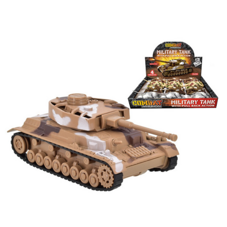 KTL Combat Mission Pull Back Military Tank Assortment TY0123