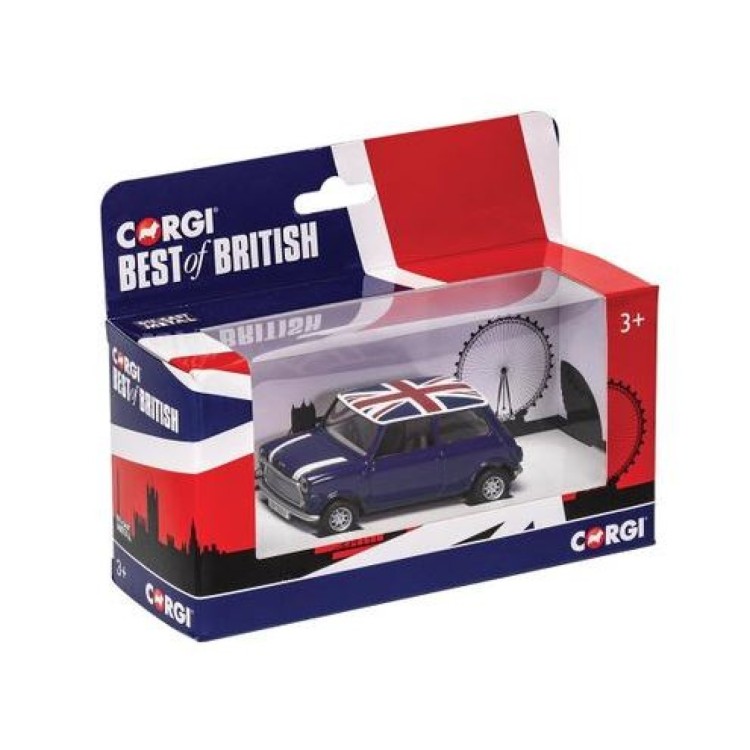 Hornby Corgi Best Of British Classic Mini Blue GS82113