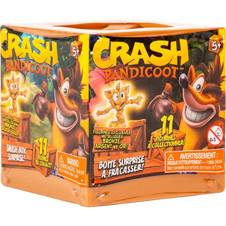 Bandai Crash Bandicoot Smash Box Surprise Assortment One Supplied