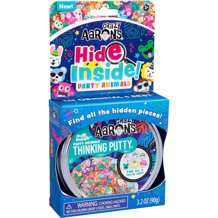 DKB Crazy Aaron's Thinking Putty - Hide Inside PARTY ANIMALS