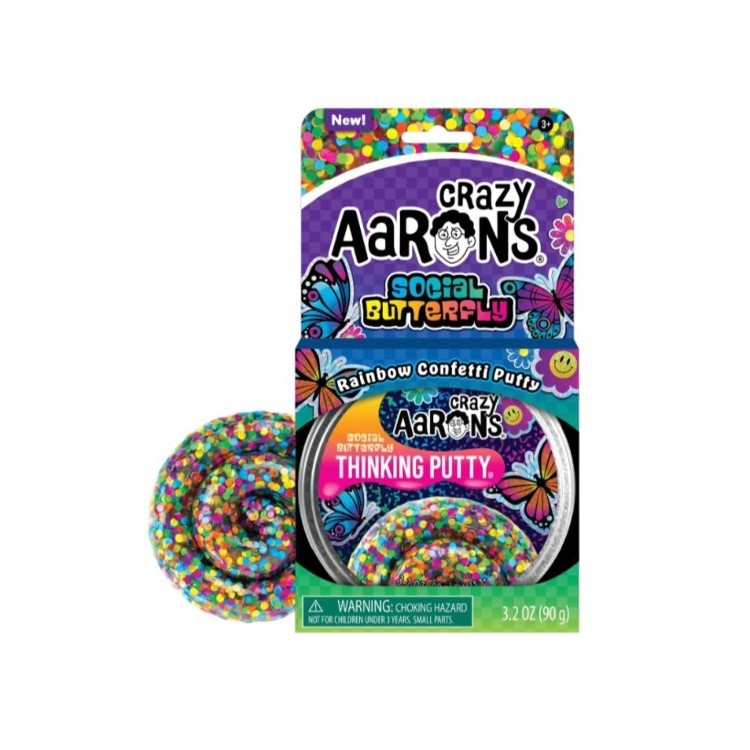 DKB Crazy Aaron's Thinking Putty - Hide Inside SOCIAL BUTTERFLY