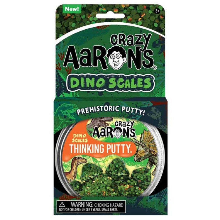 Crazy Aarons Thinking Putty DINO SCALES