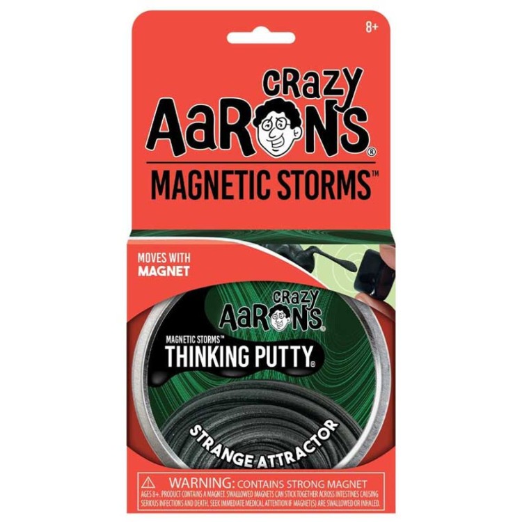 Crazy Aarons Thinking Putty Magnetic Storms STRANGE ATTRACTOR