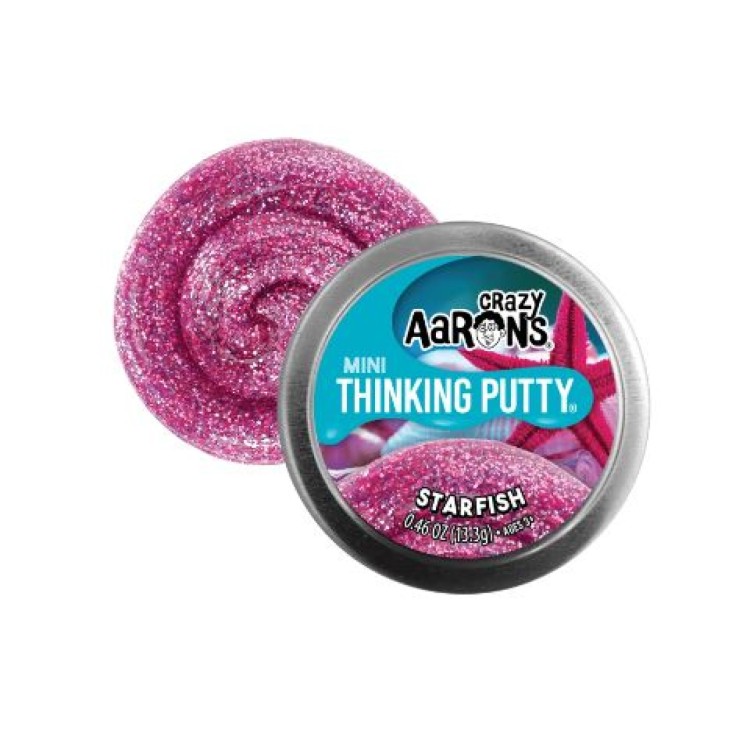 DKB Crazy Aarons Thinking Putty Mini Tin - STARFISH