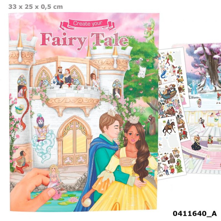 Create Your Fairy Tale Sticker Book 411640