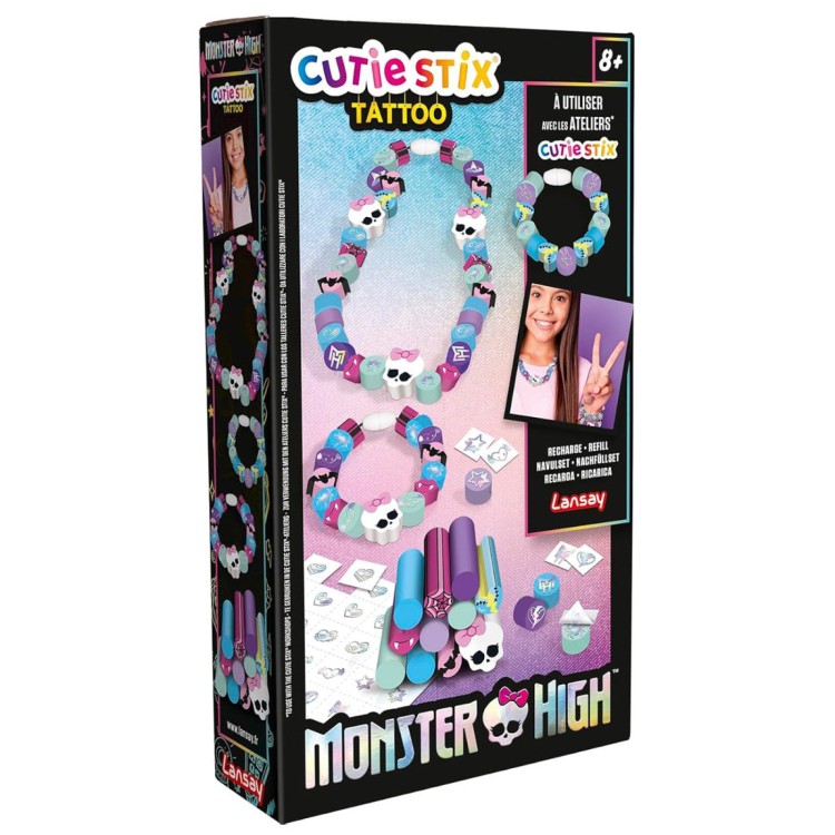 Cutie Stix Original Monster High Tattoo Refill Set (Slightly Damaged Box)