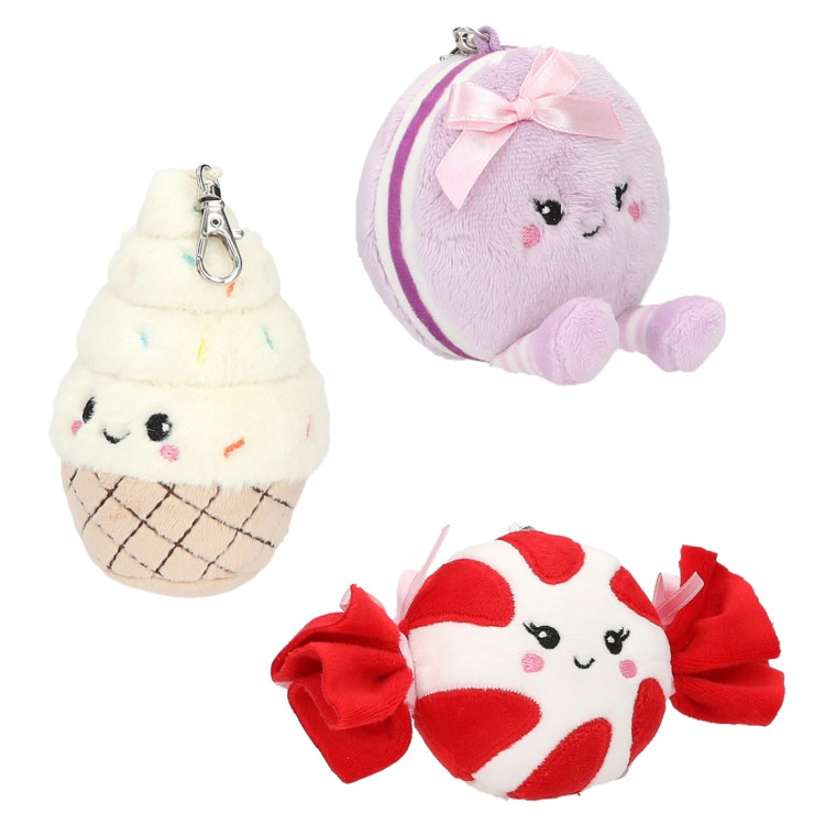Depesche 14049 TOPModel Plush Pendant Sweets Asst