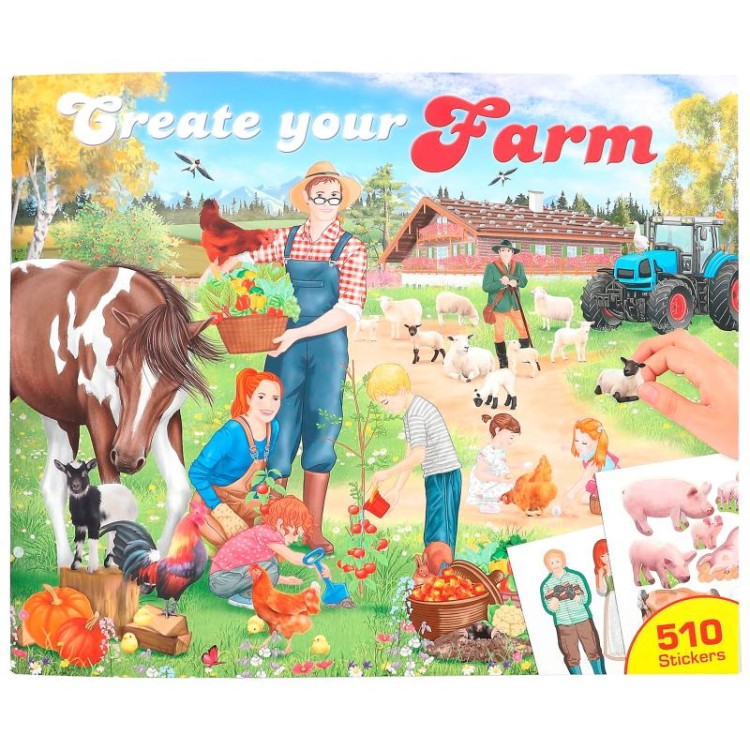 Depesche Create Your Farm Sticker Book 12503_A
