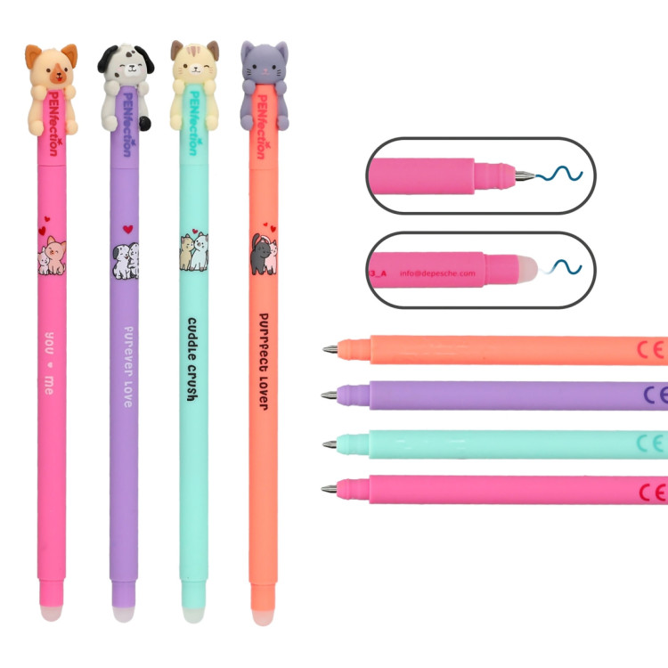 Depesche Penfection Erasable Gel Pen Huggy Colours Assortment 13783