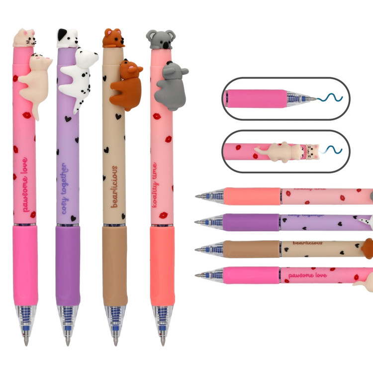 Depesche Penfection Erasable Gel Pen Animal Assortment 13948