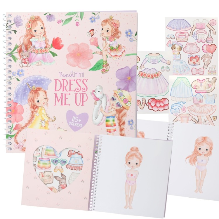Depesche Princess Mimi Dress Me Up Sticker Book 0413577