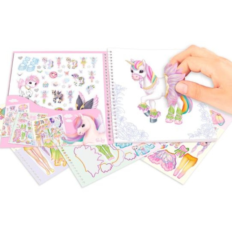Depesche Ylvi Dress Me Up Sticker Book 0413215