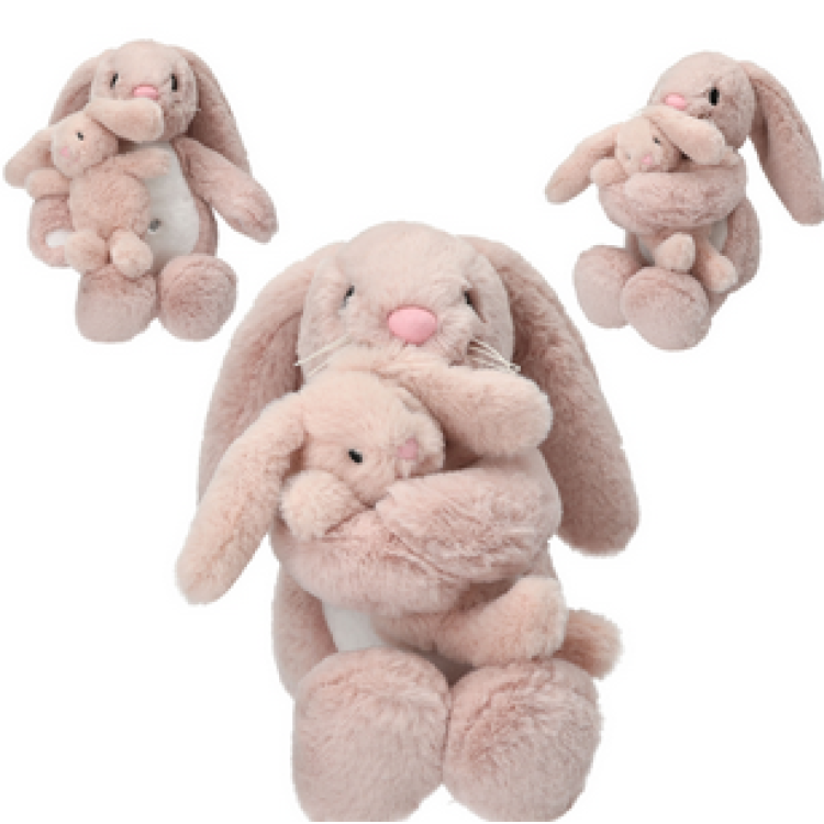 Depesche Princess Mimi Nelly The Bunny With Baby Plush 13509