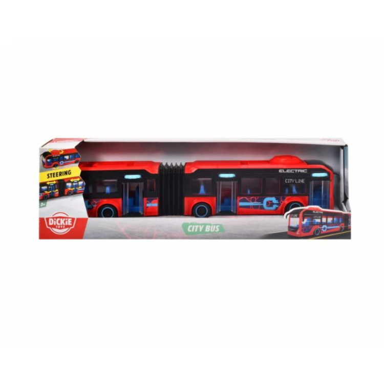 Simba Dickie Toys Volvo City Tram With Steerable Wheels
