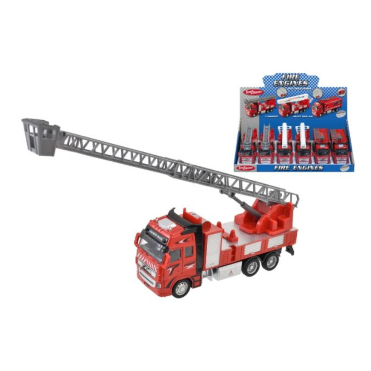 KTL Diecast Pull Back Fire Engine TY4196