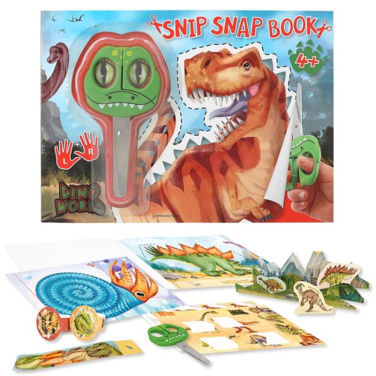 Dino World Snip Snap Book 12133