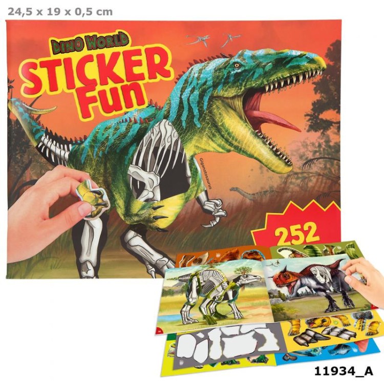 Dino World Sticker Fun Book 11934