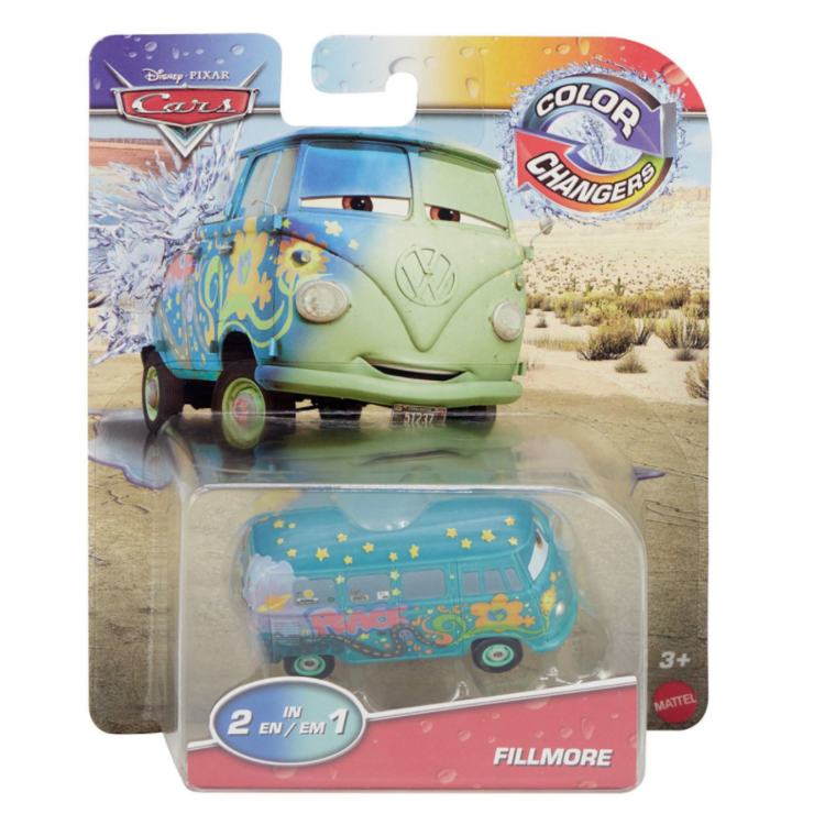 Mattel Disney Pixar Cars Colour Changers Fillmore