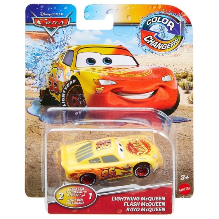 Mattel Disney Pixar Cars Colour Changers Lightning Mcqueen
