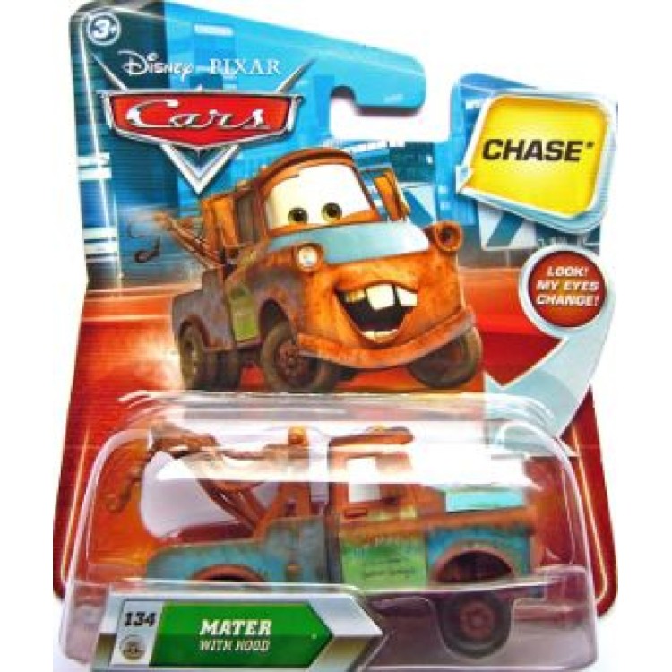 Disney Cars Lenticular Eyes 134 - Mater With Hood 2010 (CHASE)