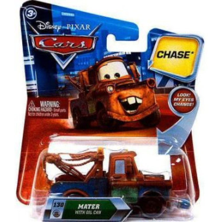 Disney Cars Lenticular Eyes 130 - Mater With Oil Can 2009 (CHASE)