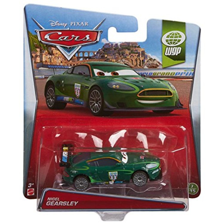 Mattel Disney Pixar Cars Nigel Gearsley WGP 