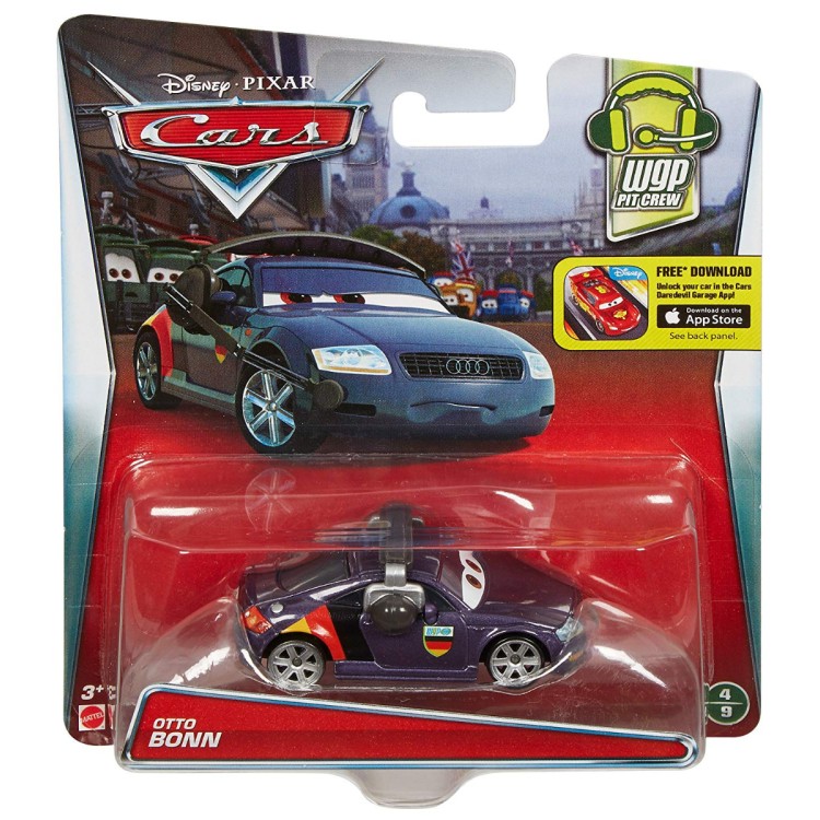 Mattel Disney Pixar Cars Otto Bonn