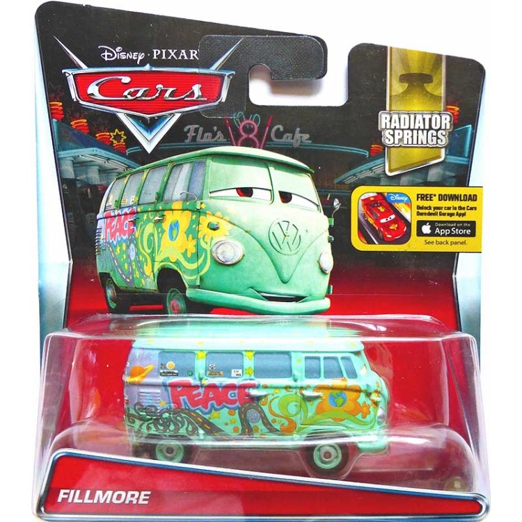 Mattel Disney Pixar Cars Radiator Springs Filmore World of Cars W1938 