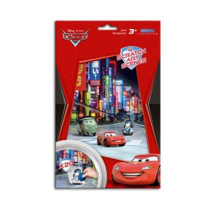 Mattel Disney Pixar Cars Scratch Art