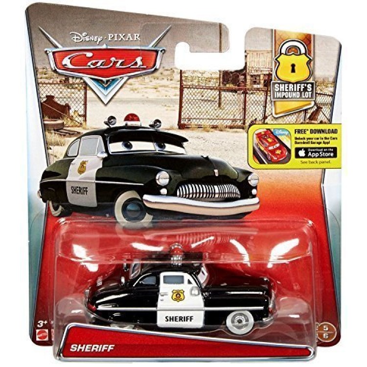 Disney Cars Sheriff's Impound Lot - Sheriff