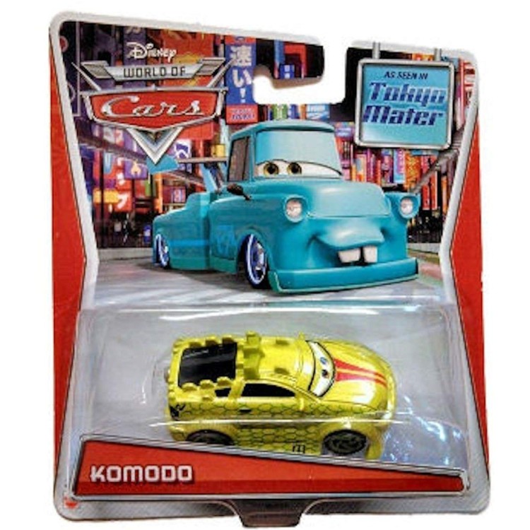 Disney Cars Tokyo Komodo RARE 2013