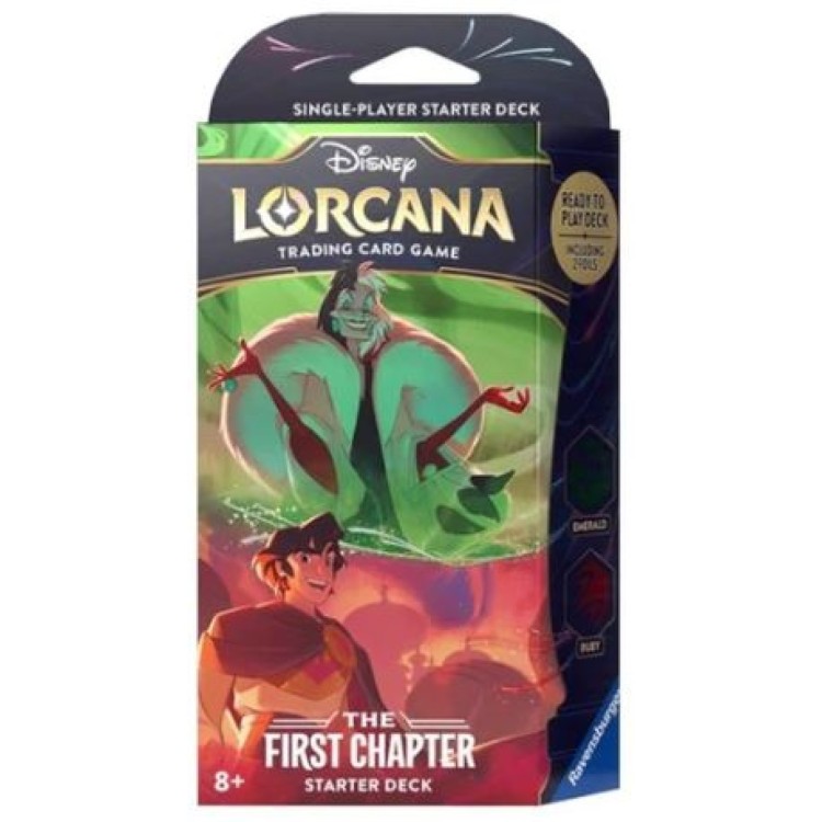 Disney Lorcana The First Chapter Starter Deck - Cruella And Aladdin 98189