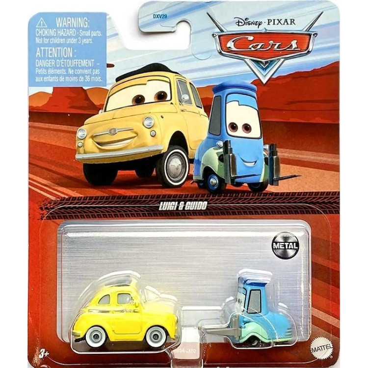 Mattel DXV29 Disney Pixar Cars - Luigi and Guido 