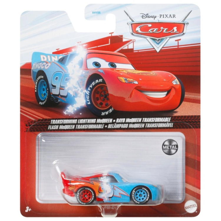 Mattel DXV29 Disney Pixar Cars - Transforming Lightning McQueen 
