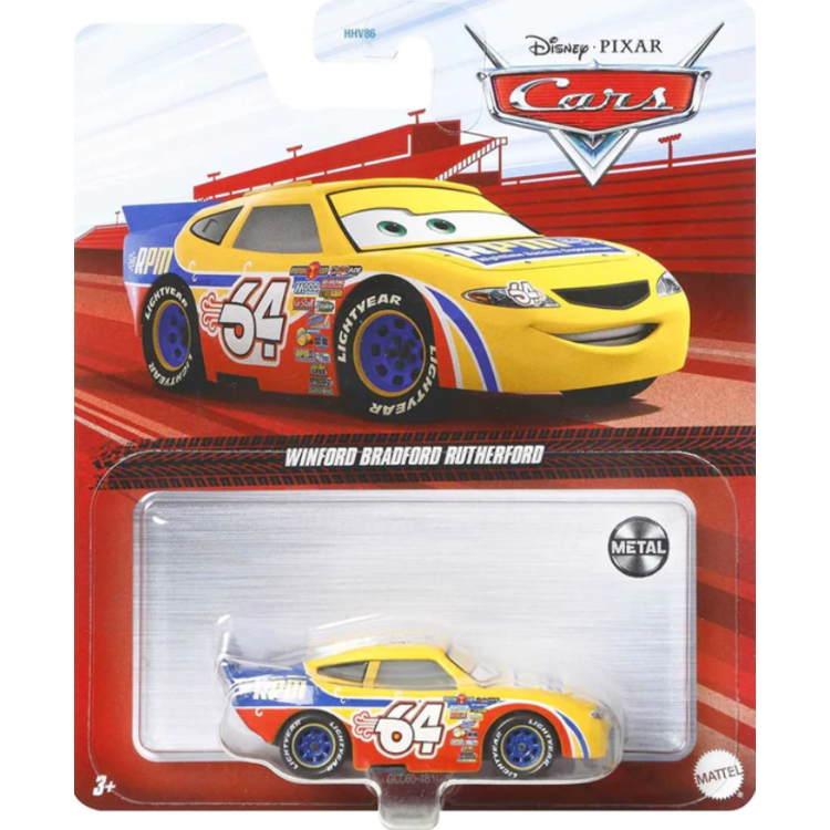 Disney Pixar Cars - Winford Bradford Rutherford 2022