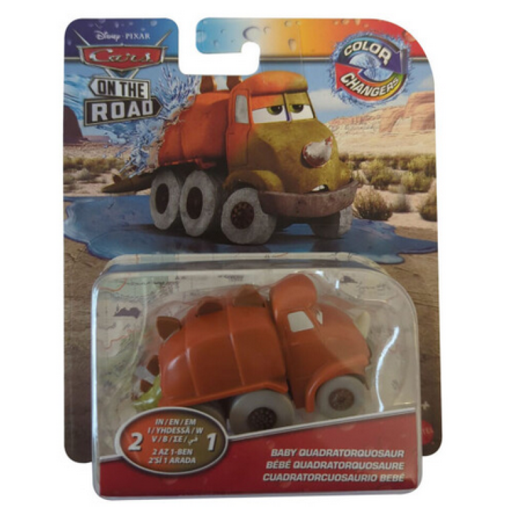 Mattel Disney Pixar Cars Colour Color Changers Baby Quadratorquosaur