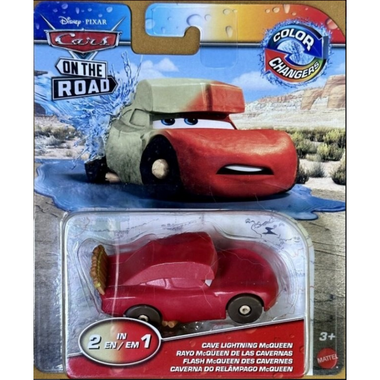 Mattel Disney Pixar Cars Colour Color Changers Cave Lightning McQueen