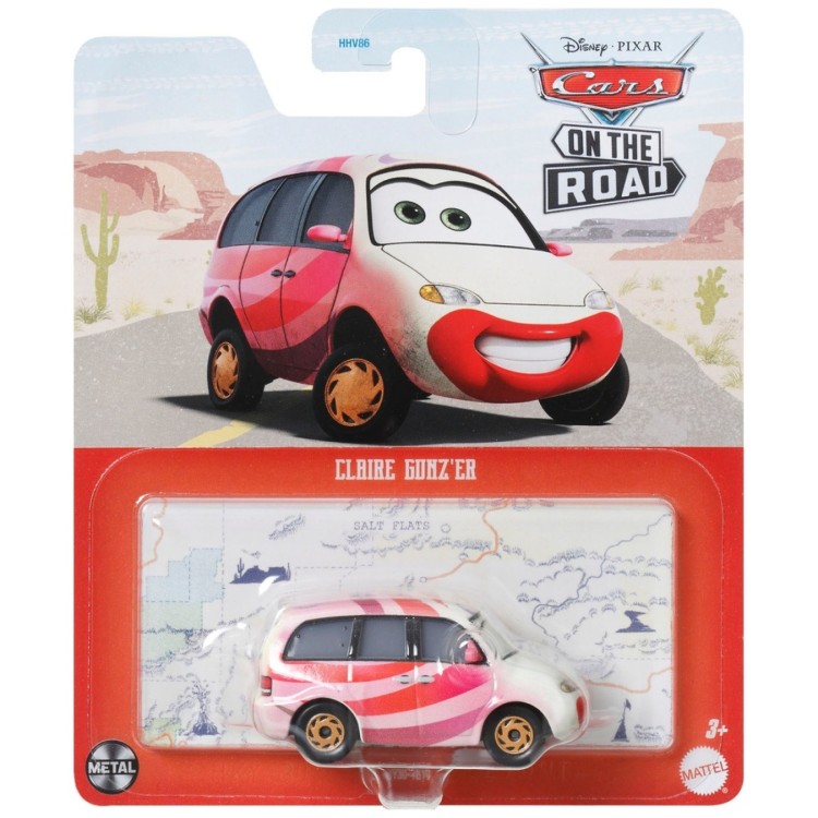 Mattel Disney Pixar Cars On The Road  - Claire Gunz'er