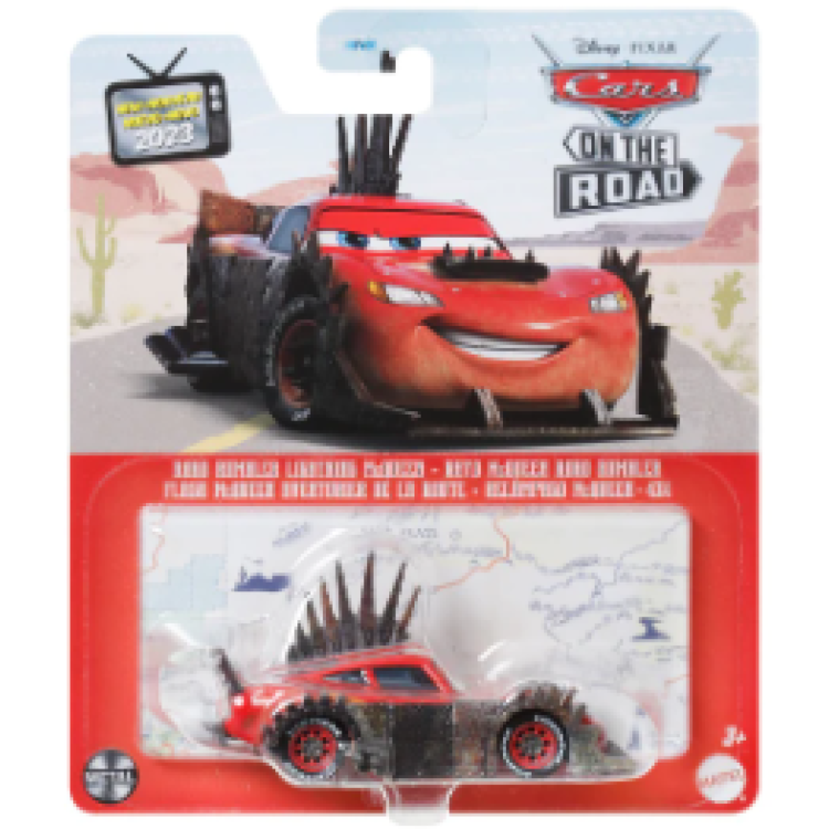 Disney Pixar Cars On The Road - Road Rumbler Lightning McQueen 2023
