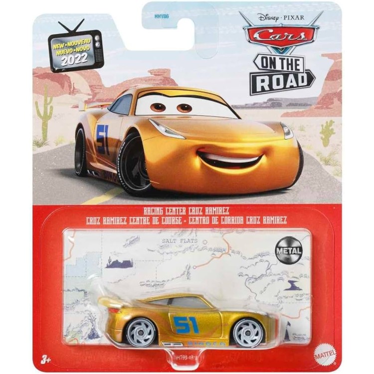 Mattel Disney Pixar Cars On The Road - Rusteze Dinoco Cruz Ramirez 