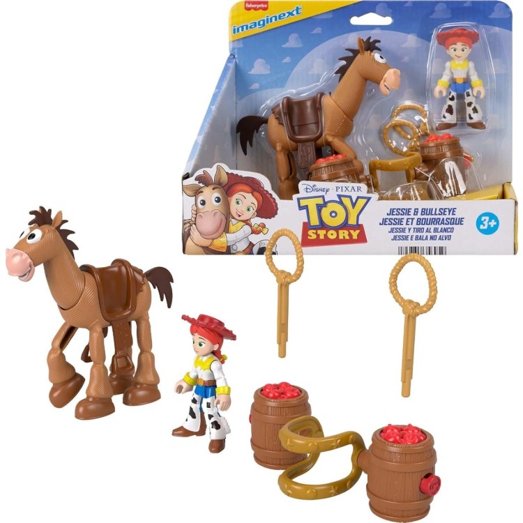 Mattel JKW23 Fisher Price Imaginext Disney Pixar Jessie & Bullseye JKW23